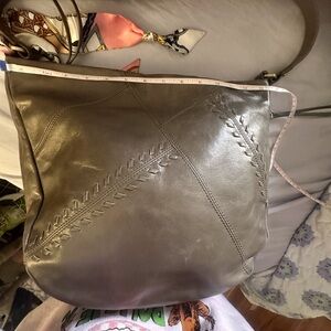 Elegant Brown Leather bag by Boho